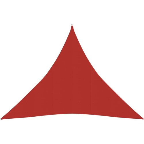  Senčno jadro 160 g/m&amp;sup2; rdeče 5x5x5 m HDPE, (20965438) Slike