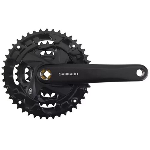 Shimano pogon acera FCM371L 44X32X22T kurbla 175MM 9 brzina w/o cg chaincase compatible w/fixing bolt logo black indpack EFCM371E422XL Slike