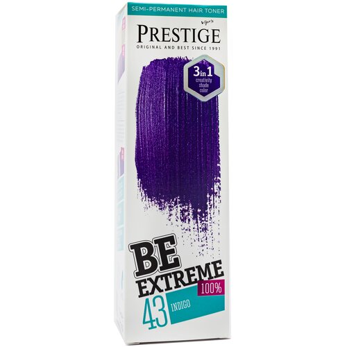 Prestige BE extreme hair toner br 43 indigo Cene