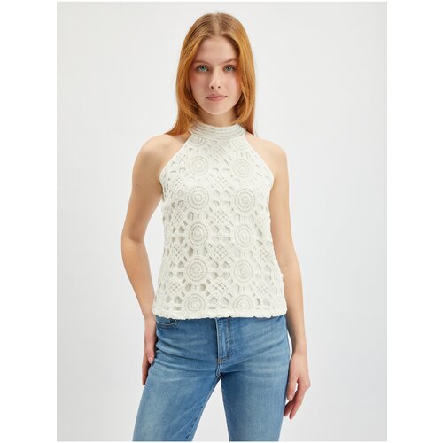 Orsay Creamy Women&amp;#039;s Lace Top - Women Slike