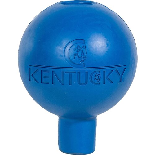 Kentucky Horsewear Gumijasta žoga - Rubber Ball Protection Wall &amp;amp; Lead, S, 11.5 cm - royal blue Slike