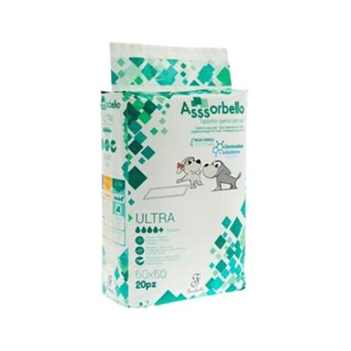 Ferribiella Prostirke za pse Ultra, Sa hloroheksidinom, 60x60 cm, 20 komada Slike
