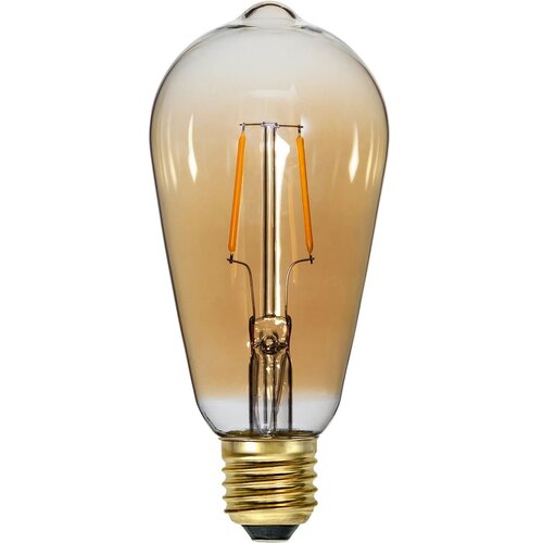 Star Trading LED/sa žarnom niti žarulja s toplim svjetlom E27, 1 W Plain Amber &amp;ndash; Slike
