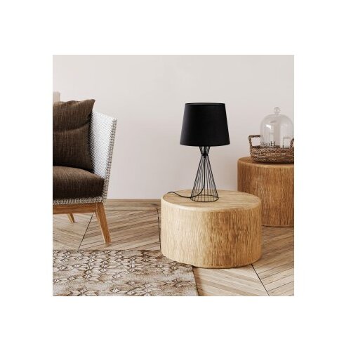 Opviq Stona lampa Telis-5371, 28x28x55 cm, IP20, Crna Cene