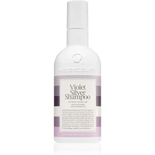 Waterclouds Violet Silver Shampoo šampon za nevtralizacijo rumenih tonov 250 ml