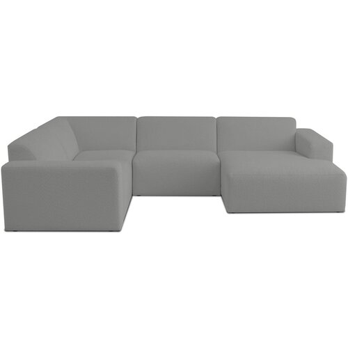 Scandic Siva kutna garnitura od bouclé tkanine (u obliku slova "U") Roxy – Cijene