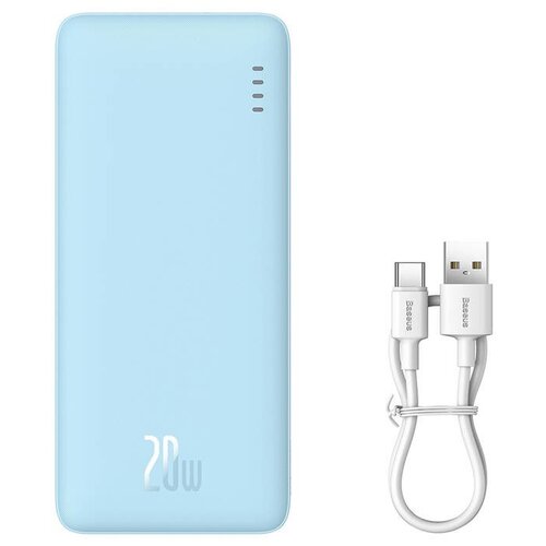 Baseus Airpow Lithium polymer power bank 10000 mAh 20 W Blue Slike