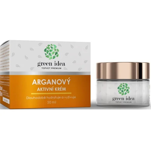 Green Idea Argan active cream hranjiva hidratantna krema s arganovim uljem 50 ml