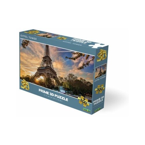  Puzzle 3d 500 pcs eiffel tower paris 61x46cm 10080 ( 114/10080 ) Slike