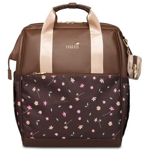  Ruksak za kolica Vuch Eloa Flowers Brown, 40 x 31 cm Cene