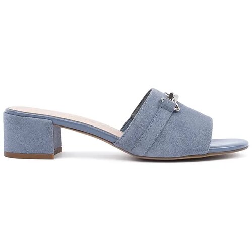 Sergio Leone Blue Heeled Flip Flops Cene