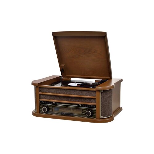 Reflexion HIF2004BT Retro stereo uređaj bežični prijem, Bluetooth®, gramofon, CD, USB, uklj. daljinski upravljač 2 x 40 Cijene