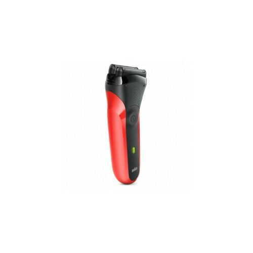 Braun shaver 300 black/red Cene
