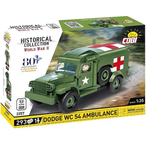 Cobi Toys COBI: Dodge WC-54 Ambulance vozilo hitne pomoći građevinski set (2257) Cijene