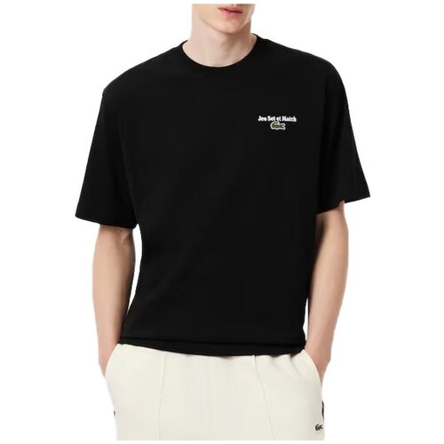 Lacoste TH5950 TEE SHIRT Crna Slike