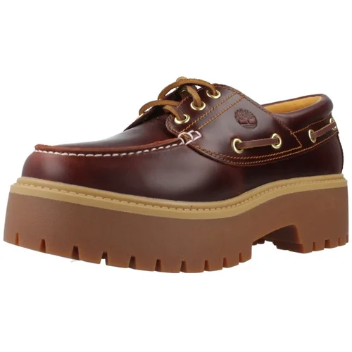 Timberland Mokasini STONE STREET BOAT SHOE Kostanjeva