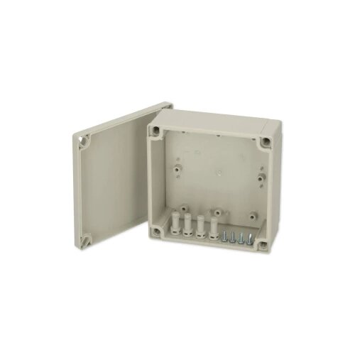 Fibox ABS 125/60 HG instalacijsko kućište 130 x 130 x 60 ABS, poliamid svijetlosiva (RAL 7035) 1 St. Cijene