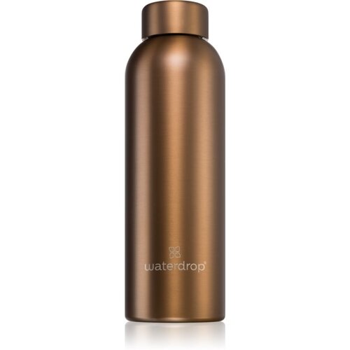 Waterdrop Thermo Steel Metal boca za vodu od nehrđajućeg čelika boja Bronze Brushed 600 ml Slike