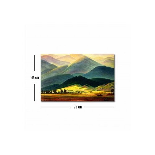 Wallxpert Slika na zidu na platnu 45x70cm Slike