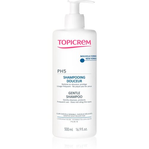 Topicrem PH5 Gentle Shampoo nežni šampon za vsakodnevno uporabo za občutljivo lasišče 500 ml Cene