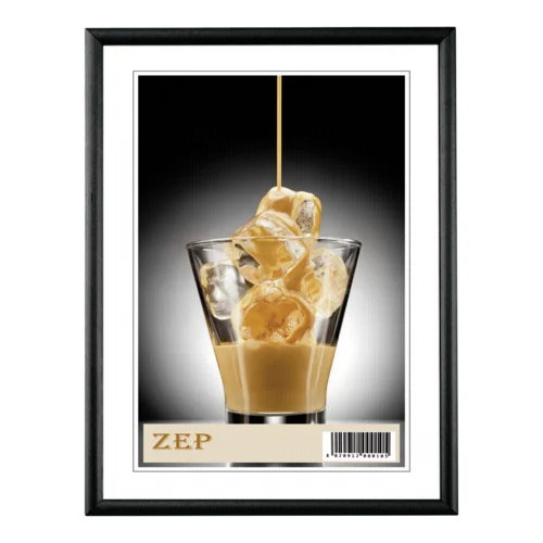 Zep basic black 15x20 aluminium frame AL1B3