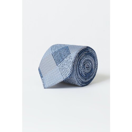 ALTINYILDIZ CLASSICS Men's Grey-blue Patterned Grey/blue Tie Slike