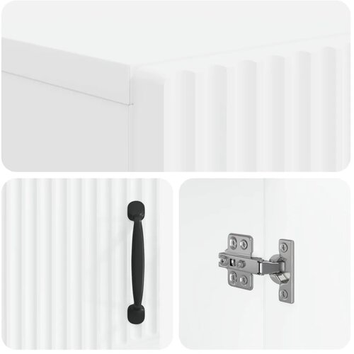  Ormar za cipele HOORN 59 5 x 39 5 x 87 cm Konstruirano drvo - Bijela Slike