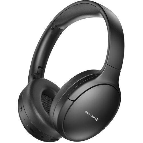Oem Swissten, Slu&scaron;alke Bluetooth ANC Vodoodporne IP44 Zložljiv naglavni trak z blazinicami, Črna, (5000228733) Cene