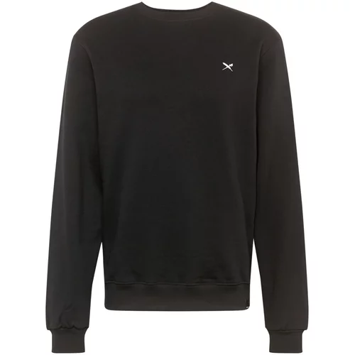 Iriedaily Sweater majica crna / bijela
