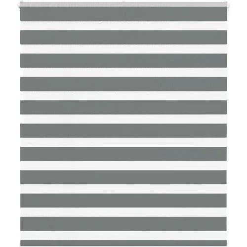 vidaXL Zavjesa zebra 125x100 cm širina tkanine 120,9 cm poliester