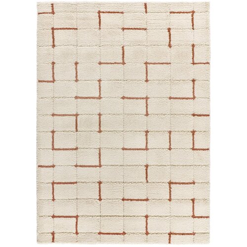 Universal Opečnato oranžno-kremno bela preproga 80x150 cm Brenda &amp;ndash; Slike