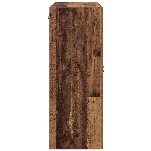 VidaXL Zidni ormarić Staro drvo 69,5 x 34 x 90 cm Konstruirano drvo Slike