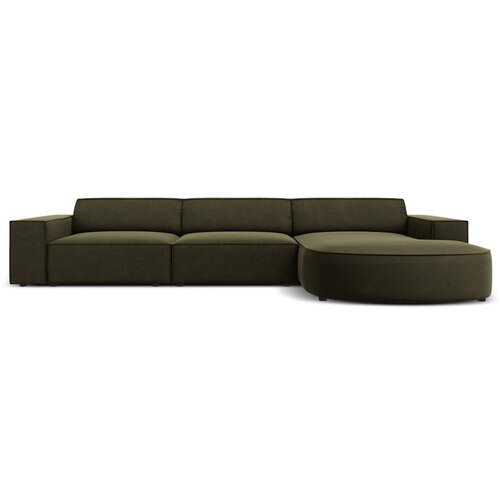 Micadoni Home Zeleni bar&amp;scaron;unasti kutni kauč (desni kut) Jodie - Slike