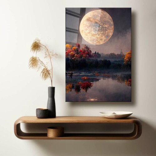 WALLXPERT Camtbl-036 - Višenamenska Tempered Staklena Slika 50 x 70 cm Cene