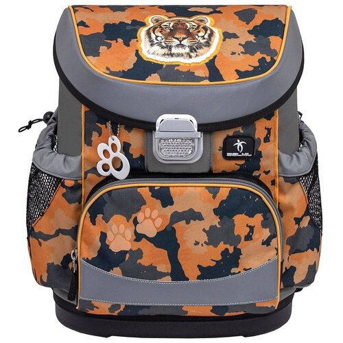Belmil Torba &amp;scaron;kolska mini-fit orange camouflage 405-33/AG/PC-12 Slike