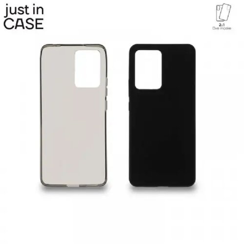 Just In Case 2u1 Extra case MIX paket maski za telefon CRNI za Xiaomi 13 Lite Slike