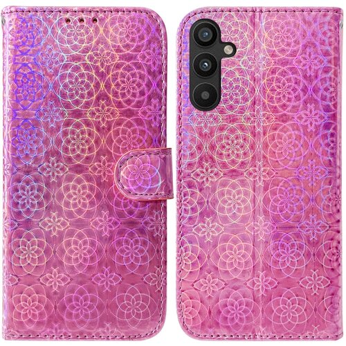SUNSKY Eleganten etui/ovitek za Samsung A34 5G, Hologram, Pink Cene