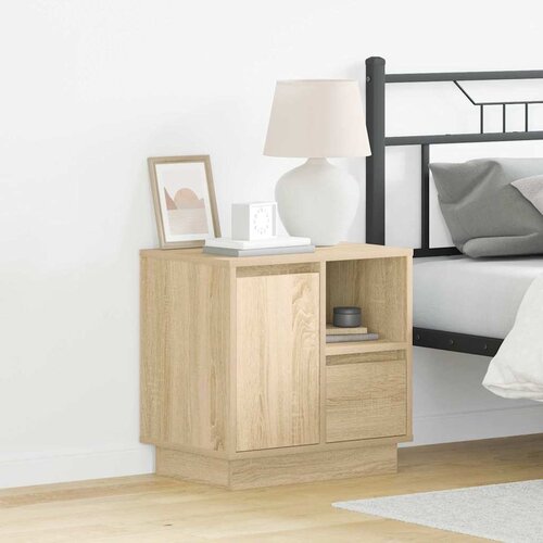  Noćni ormar s ladicama 2 pcs Sonoma hrast 50 x 34,5 x 50 cm. Cene