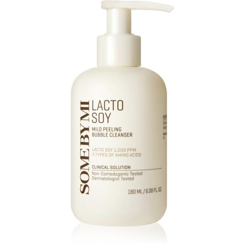 SOMEBYMI Lactosoy Mild Bubble Peeling Cleanser nježni piling za či&scaron;ćenje za osjetljivu kožu lica 180 ml Cijene