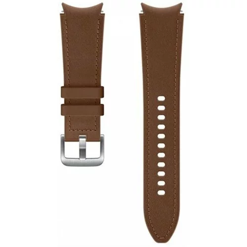 Samsung pašček Watch 4/4 Classic Leather M/l, rjava ET-SHR89LAEGEU
