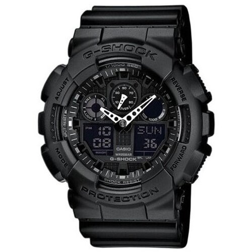 Casio Mu&amp;scaron;ki sat G-Shock GA-100-1A1, Crni Slike