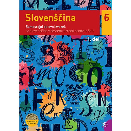  SLOVENŠČINA 6 SDZ 1.DEL - PRENOVA, samostojni delovni zvezek za slovenski jezik v 6. razredu osnovne Cene