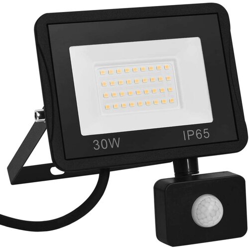 VidaXL LED reflektor s senzorjem 30 W toplo bel Slike