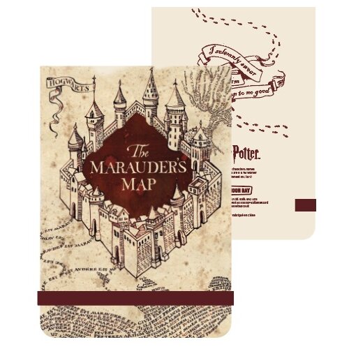 Blue Bay Harry Potter - Pisalne potreb&scaron;čine in zvezki - Harry Potter Marauders Map 160 strani žepni zvezek, (20852427) Cene