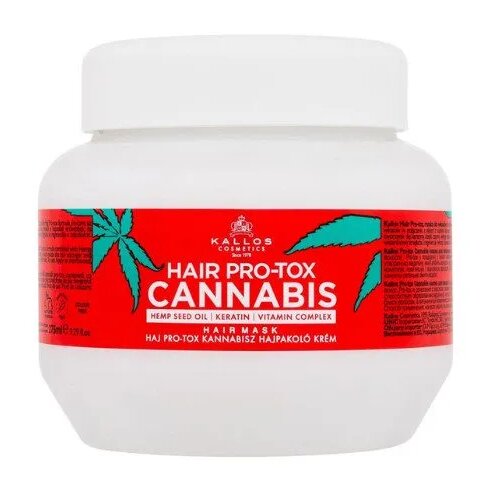MASKA za suhu i oštećenu kosu Kallos Pro-Tox Cannabis – 275 ml Cijene