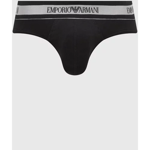 Emporio Armani Underwear Slip gaćice za muškarce, boja: crna
