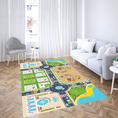 Conceptum Hypnose tepih Cgkids18, pravougaoni, 100 x 140 cm, &scaron;areni Cijene