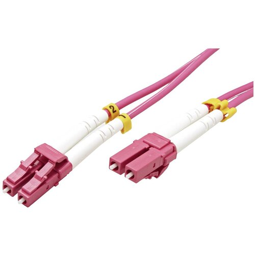Value 21998754 steklena vlakna optični priključni kabel LC 7.00 m vijolična 1 kos, (20630861) Cene