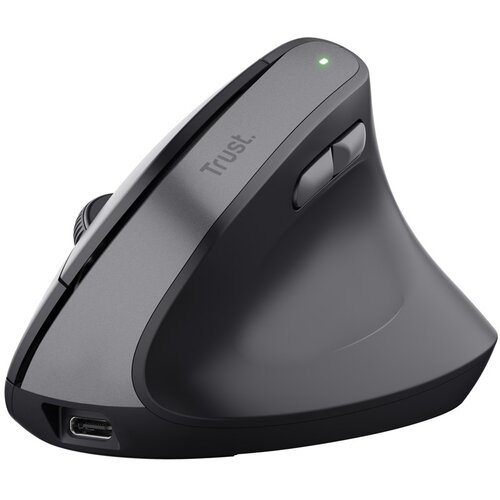 Trust Brezžična mi&amp;scaron;ka TM-270 ergonomska črna 2400 DPI, (5000532582) Slike