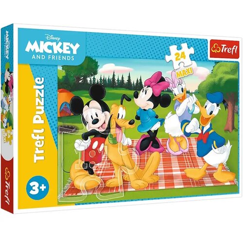 Trefl Mickey Mouse i prijatelji: Piknik 24-dijelna Maxi slagalica - Cene